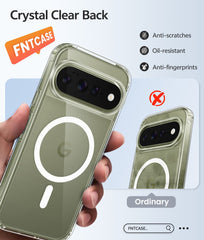 Google Pixel 11 Pro XL Clear Case: Magnetic Charging Shockproof Magsafe Support