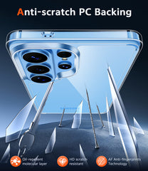 Samsung Galaxy S26 Ultra Clear Phone Case: Wireless Charging Anti Yellowing Shockproof