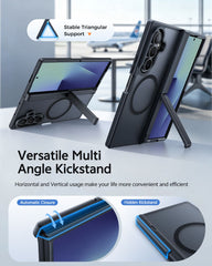 Premium Kickstand Case for Samsung Galaxy Z Fold 8 Ultra/ Z Fold 7 – Military-Grade Drop Protection, MagSafe Compatibility and Eco-Conscious Design