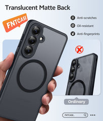 Samsung Galaxy S26 Plus Case: Strong Magnetic Translucent Matte Slim Shockproof Protective Drop Full Protection Phone Cover