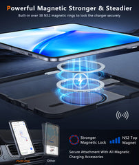 FNTCASE for Google Pixel 10 Pro Fold 8.0 inch Case: Strong Magnetic Translucent Matte Slim Shockproof Protective Drop Protection Phone Cover