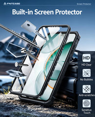 Samsung Galaxy A57 Phone Case: Military Grade Shockproof with Built-in Screen Protector and Kickstand