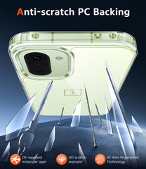 OnePlus 15R Clear Case: Wireless Charging Anti Yellowing Shockproof Phone Case