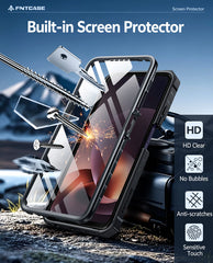 Motorola Moto G Power 5G 2026 Phone Case: Military Grade Shockproof with Built-in Screen Protector and Kickstand