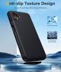 FNTCASE For Samsung Galaxy XCover 7 Pro Shock Protection Cell Phone Case Sturdy Cover with Non-Slip Texture