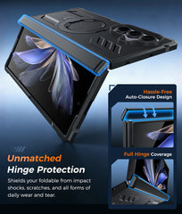 Samsung Galaxy Z Fold 7 magnetische robuste Hülle mit Ring-Ständer, Schutz nach Militärstandard