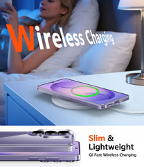 Samsung Galaxy S26 Ultra Clear Phone Case: Wireless Charging Anti Yellowing Shockproof