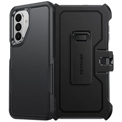 FNTCASE for Samsung Galaxy A26 Case: Dual Layer Military Grade Drop Protection Phone Cover with Belt-Clip Holster | Rugged Durable Heavy Duty Shockproof Protective Bumper Tough