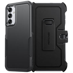 FNTCASE for Galaxy A15 5G Case: Dual Layer Military Grade Drop Protection Phone Cover with Belt-Clip Holster | Rugged Durable Heavy Duty Shockproof Protective Bumper Tough