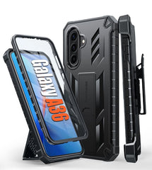 FNTCASE For Samsung Galaxy A36 5G 6.6 inch Phone Case: Rugged Protective Phone Case with Belt Clip Holster and Kickstand