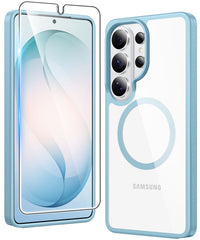 Samsung Galaxy S26 Ultra Clear Magnetic Case - Anti-Yellowing, Magsafe Compatible, Rugged Shockproof Protective Bumper
