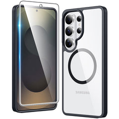 Samsung Galaxy S26 Ultra Clear Magnetic Case - Anti-Yellowing, Magsafe Compatible, Rugged Shockproof Protective Bumper