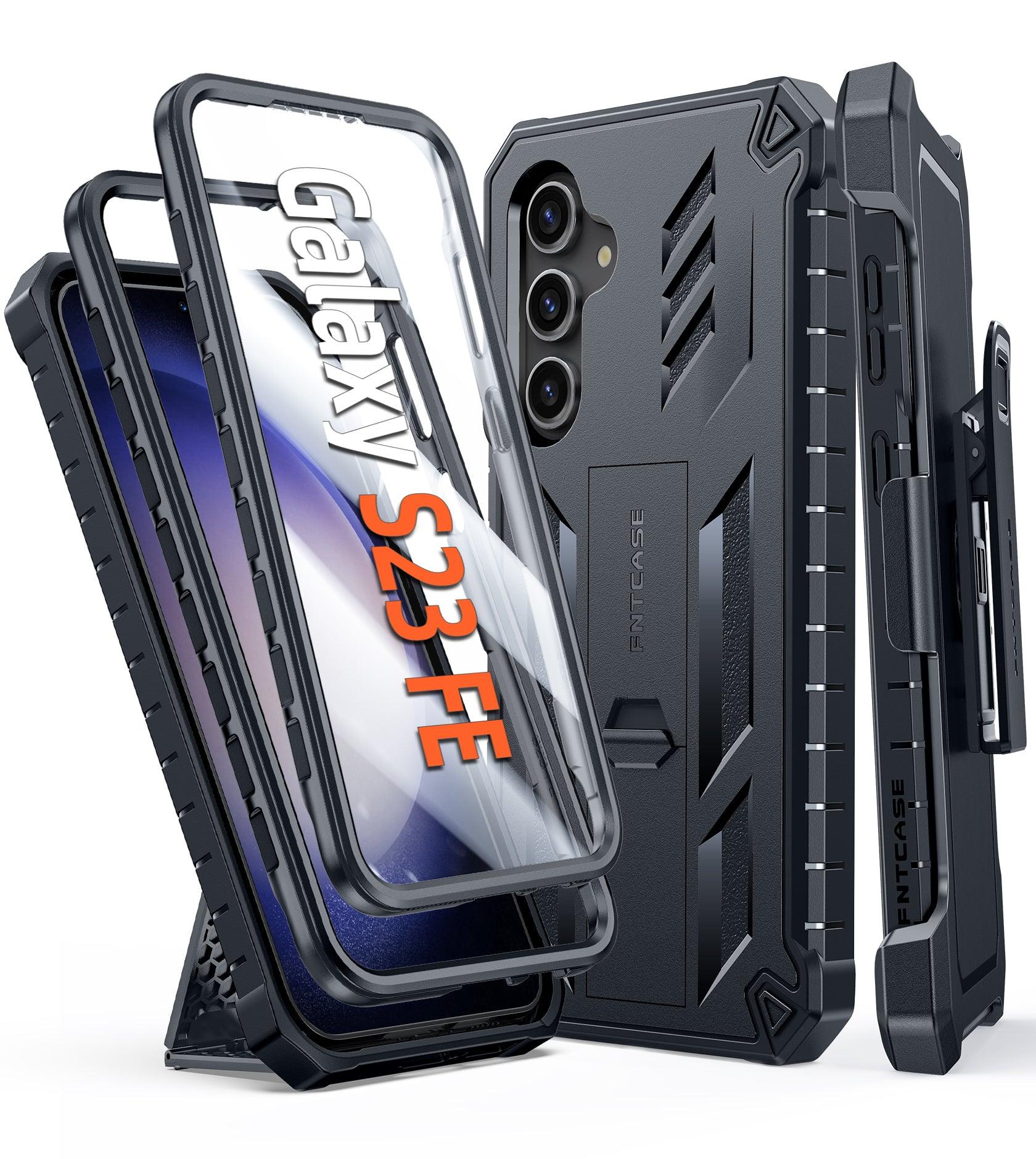 Samsung Galaxy S23 FE Phone Case with Belt Clip Holster