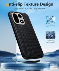 FNTCASE For OnePlus 15 Phone Case: Dual Layer Heavy Duty Protective Cover Shockproof Rugged with Non-Slip Textured Back