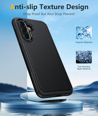 FNTCASE For Samsung Galaxy A56 6.7 inch Shock Protection Cell Phone Case Sturdy Cover with Non-Slip Texture