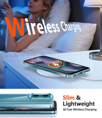 FNTCASE for Motorola Moto G Play 2026 6.7 inch Clear Case: Wireless Charging Anti Yellowing Shockproof Phone Case