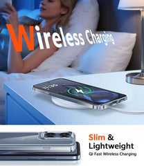 Motorola Edge 2026 Clear Phone Case: Wireless Charging Anti Yellowing Shockproof
