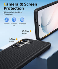 Samsung Galaxy S26 Case: Magnetic Military Grade Drop Protection Anti-Slip Anti-Fingerprint Dual Layer Shockproof Phone Cover