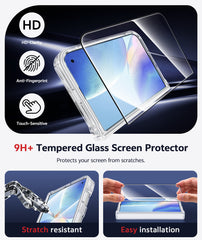 iPhone Duo Case Full Hinge Protection MagSafe Heavy Duty Rugged Shockproof Anti-Scratch Protective Clear Phone Cover