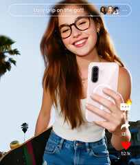 Samsung Galaxy A27 Clear Case: Magnetic Charging Anti Yellowing Shockproof Magsafe Support Phone Case