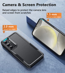 FNTCASE for Samsung Galaxy S25 5G Phone Case: Protective Phone Cover Dual Layer Military Grade Drop Proof