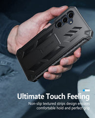 FNTCASE For Samsung Galaxy A16 5G 6.7 Inch Phone Case: Military Grade Shockproof with Built-in Screen Protector and Kickstand