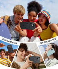 iPhone 17 Phone Case: Magsafe Integrated Silicone Phone Cases with Military Grade Shockproof Protective Cover