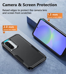 FNTCASE for Samsung Galaxy A36 Case: Dual Layer Military Grade Drop Protection Phone Cover with Belt-Clip Holster | Rugged Durable Heavy Duty Shockproof Protective Bumper Tough