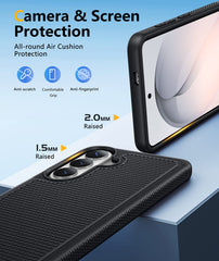 Samsung Galaxy S26 Plus Case: Magnetic Military Grade Drop Protection Anti-Slip Anti-Fingerprint Dual Layer Shockproof Phone Cover