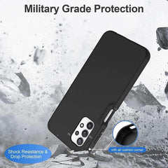 Galaxy A32 5G Rugged PC Front Bumper + Soft TPU Back Cover with Screen Protector - FNTCASE OFFICIAL