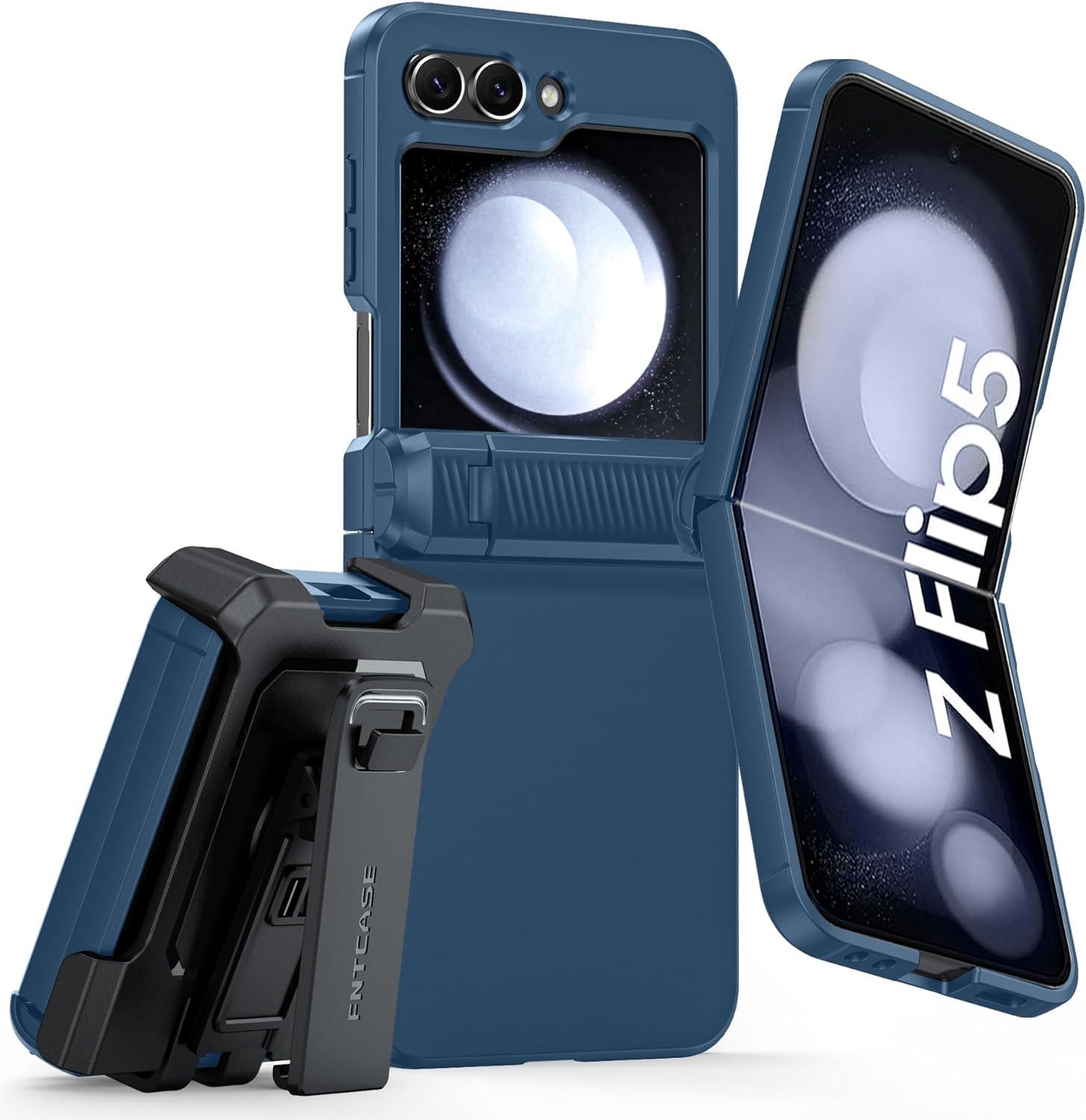 Case for Samsung Galaxy Z Flip 5 (2023) Thin Hard Matte Phone Case for  Galaxy Z Flip5 - Red