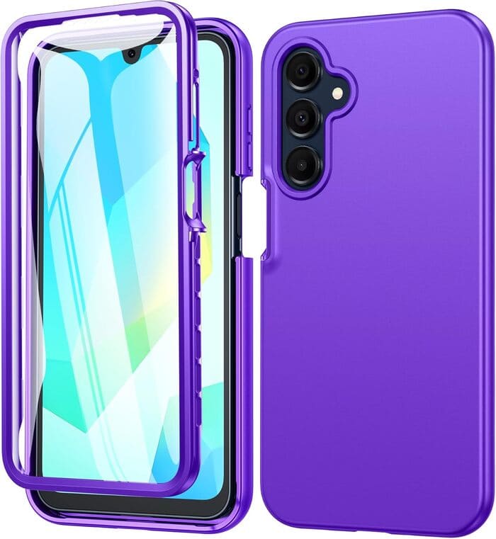 Samsung Galaxy A17 A16 5G 6.7 inch Phone Case: Protective Silicone Rugged Shockproof Full Protection Slim Dual Layer FNTCASE OFFICIAL Samsung Galaxy A17 A16 5G 6.7 inch Phone Case: Protective Silicone Rugged Shockproof Full Protection Slim Dual Layer FNTCASE OFFICIAL