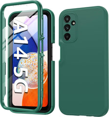 Galaxy A14 5G Slim Rugged Bumper Cover with Screen Protector - FNTCASE OFFICIAL