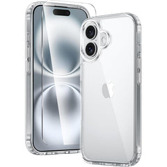 FNTCASE Displayschutzfolie für iPhone 9H aus gehärtetem Glas, HD-klar, 3er-Pack