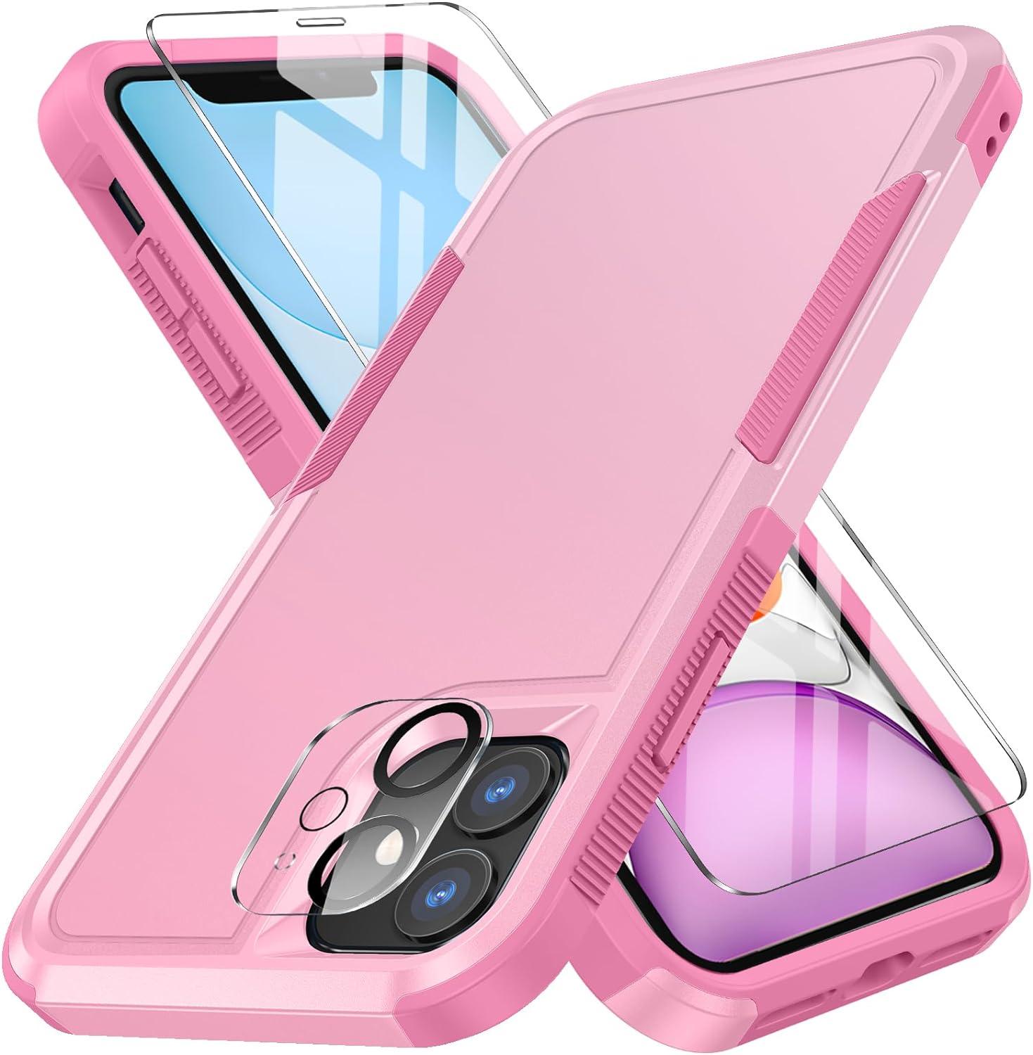 iPhone 11 6.1 inches Case: Shockproof Protective Military Grade Drop Dual Layer Case - FNTCASE OFFICIAL