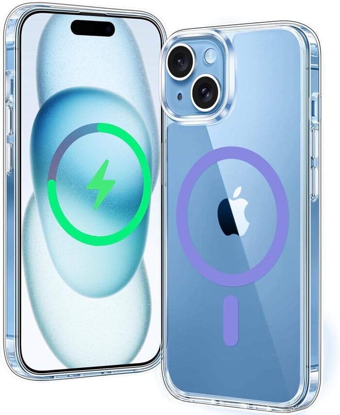 iPhone 15 Clear Phone Case: Magnetic Charging Anti Yellowing Shockproof Magsafe Support – FNTCASE OFFICIAL iPhone 15 Clear Phone Case: Magnetic Charging Anti Yellowing Shockproof Magsafe Support – FNTCASE OFFICIAL