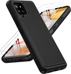 Galaxy A42 5G 6.6inch Military Rugged Bumper Matte Textured Cover - FNTCASE OFFICIAL