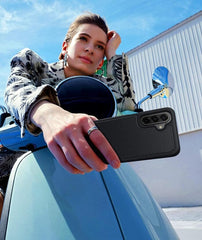 Samsung Galaxy A17 A16 Case: Magnetic Military Grade Drop Protection Anti-Slip Anti-Fingerprint Dual Layer Shockproof Phone Cover