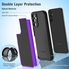 Galaxy A14 4G 2023 6.6inch Military Textured Bumper Rugged Cover - FNTCASE OFFICIAL