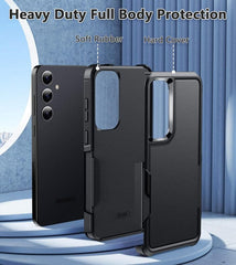 FNTCASE for Galaxy S24 Case: Protective Phone Cover Dual Layer Military Grade Drop Proof