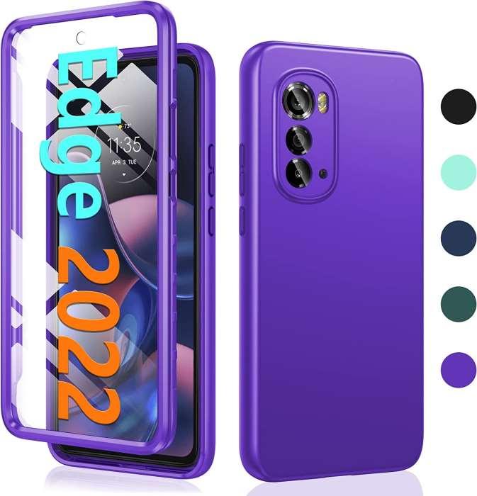 Moto Edge 2022 5G UW 6.67inch Silicone Slim with Rugged Bumper - FNTCASE OFFICIAL