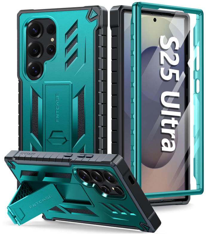 Samsung Galaxy S25 Ultra 6.9 inch Phone Case: Military Grade Shockproof with Built-in Screen Protector and Kickstand – FNTCASE OFFICIAL Samsung Galaxy S25 Ultra 6.9 inch Phone Case: Military Grade Shockproof with Built-in Screen Protector and Kickstand – FNTCASE OFFICIAL