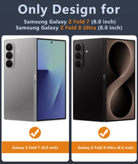 Samsung Z Fold 8 Ultra/Z Fold 7 Phone Case: Magnetic Charging Shockproof Magsafe Support - Frosted Oil Spray Touch