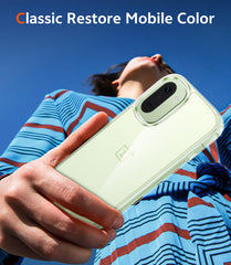 OnePlus 15R Clear Case: Wireless Charging Anti Yellowing Shockproof Phone Case