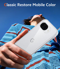 Google Pixel 10A Clear Phone Case: Wireless Charging Anti Yellowing Shockproof