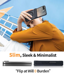 Samsung Z Flip 8 Phone Case: Matte Magnetic Charging Shockproof Magsafe Support Phone Case