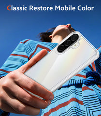 Samsung Galaxy A37/A36/A56 Clear Phone Case: Wireless Charging Anti Yellowing Shockproof