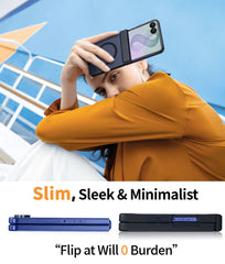 Samsung Z Flip 8 Phone Case: Matte Magnetic Charging Shockproof Magsafe Support Phone Case