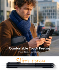 Google 11 Pro Fold with Hinge Protection Translucent MagSafe Matte Case Military Grade Shockproof Protective Phone Cover