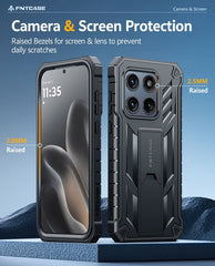 Motorola Edge 2026 Phone Case: Military Grade Shockproof with Built-in Screen Protector and Kickstand